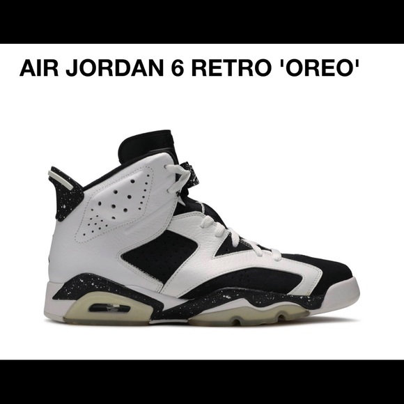 Jordan Other - Nike Air Jordan Retro 6 Oreo SIZE 10.5 Men’s.